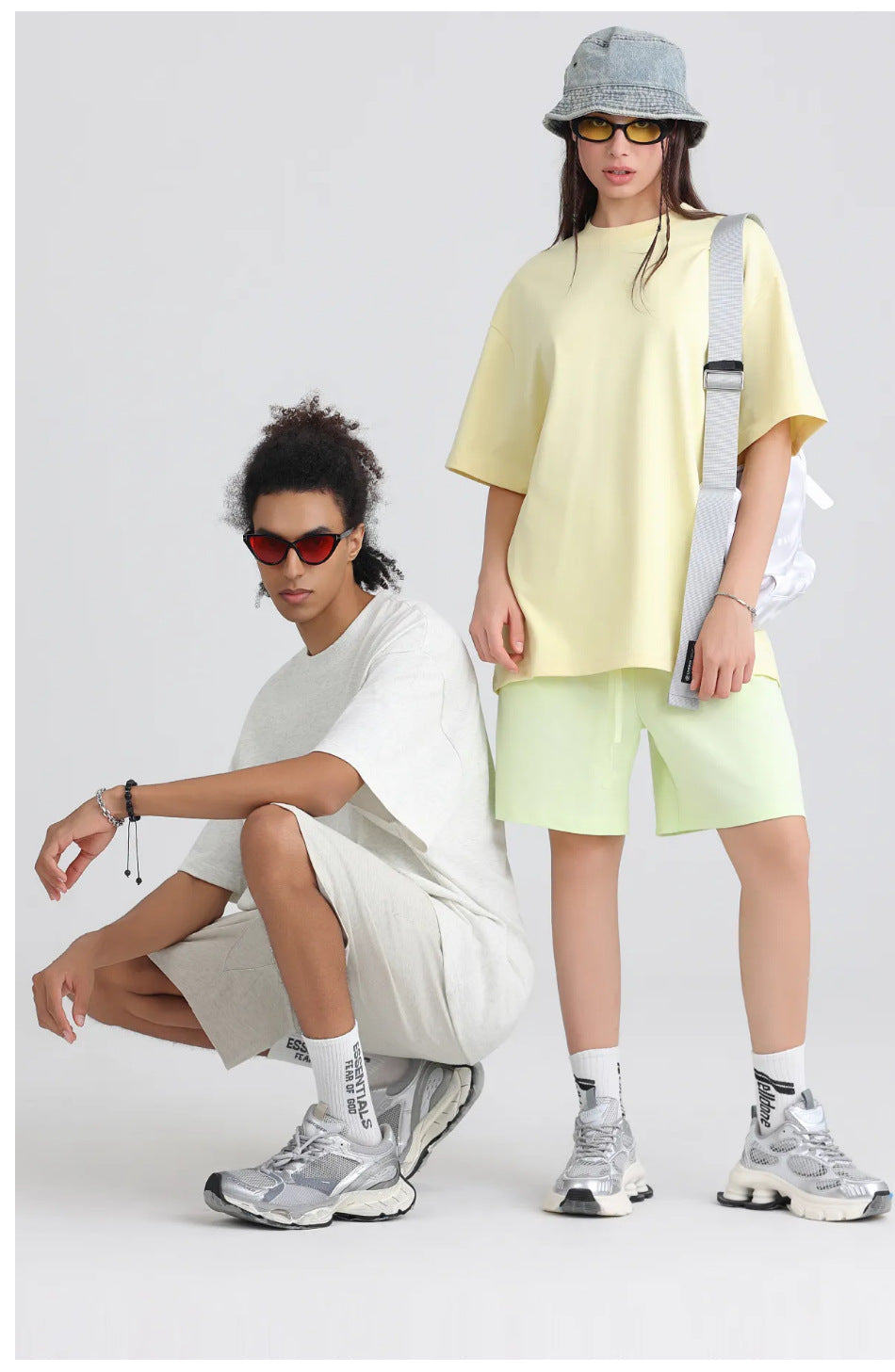 Mens Oversized 60%cotton 40%polyester tshirts UT245400