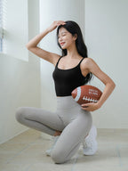 Womens Training Activewear 88%Nyolon 12%Spandex Tank Top W0019-1 print logo 21