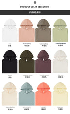 Mens Casual Oversized 100% Cotton Hoodie Set W1-W2-W3-K8 - hoodie print logo 31