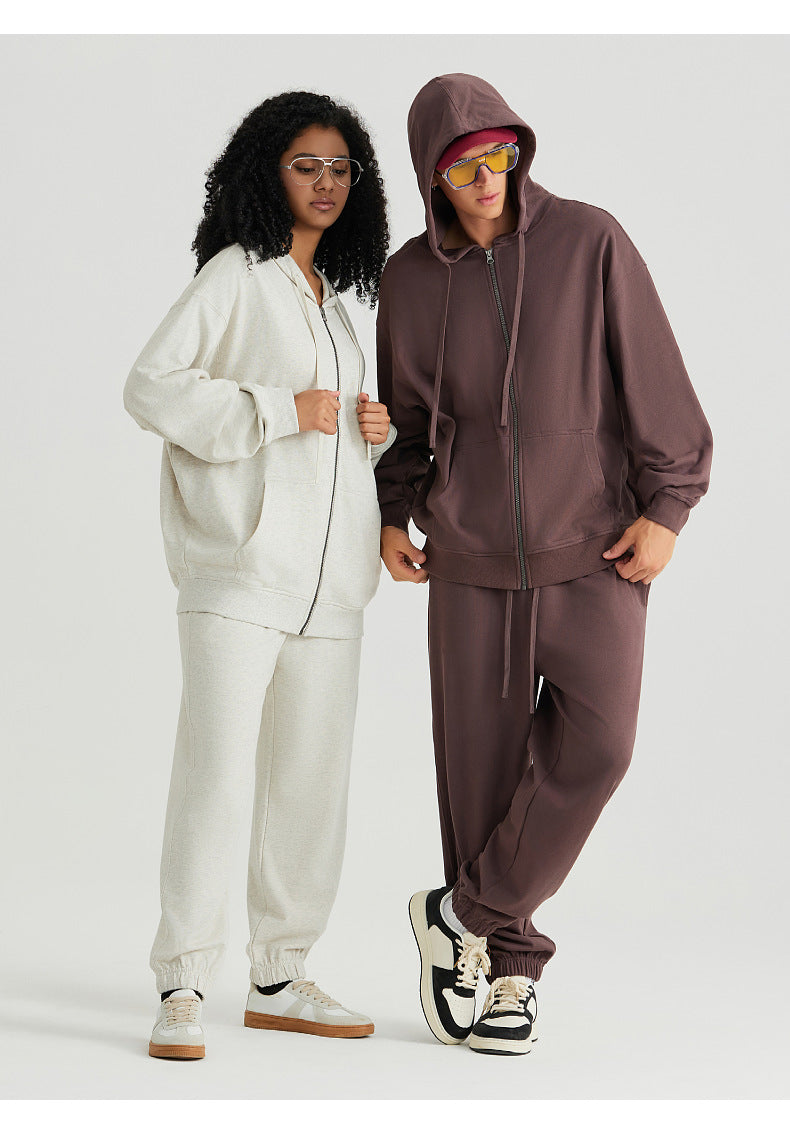 Mens Casual Oversized 100% Cotton Hoodie Set W1-W2-W3-K8