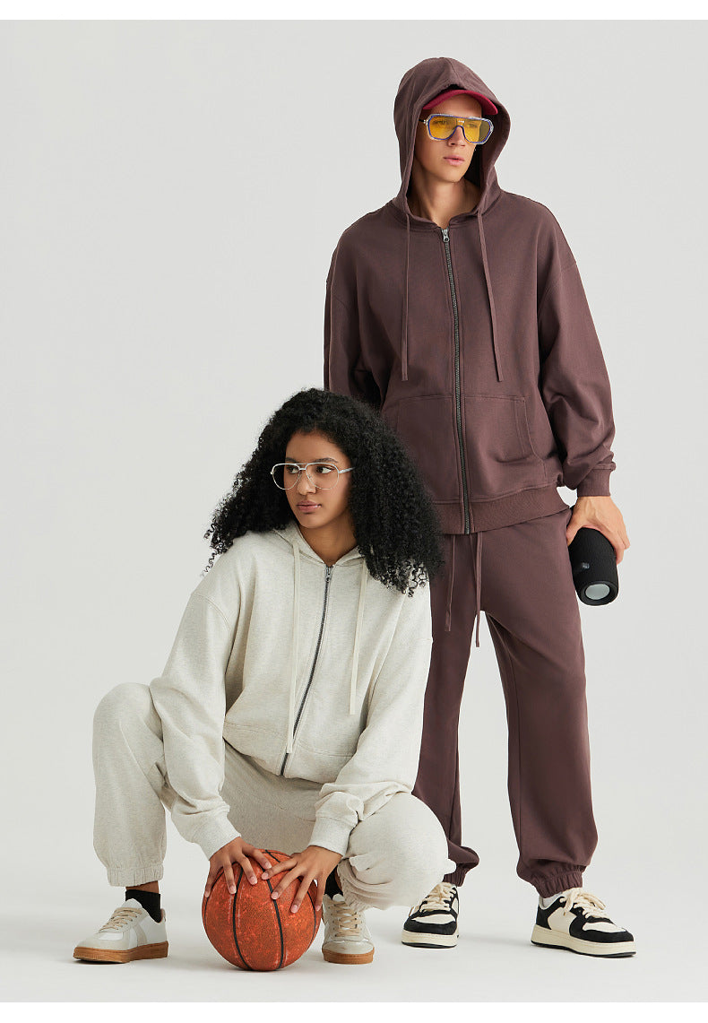 Mens Casual Oversized 100% Cotton Hoodie Set W1-W2-W3-K8