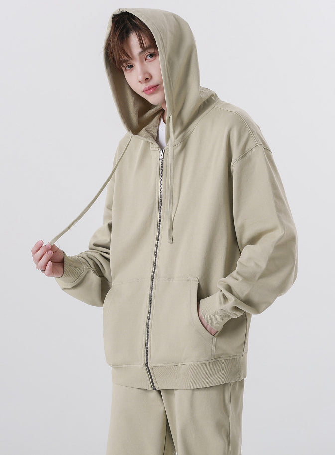 Mens Casual Oversized 100% Cotton Hoodie Set W1-W2-W3-K8