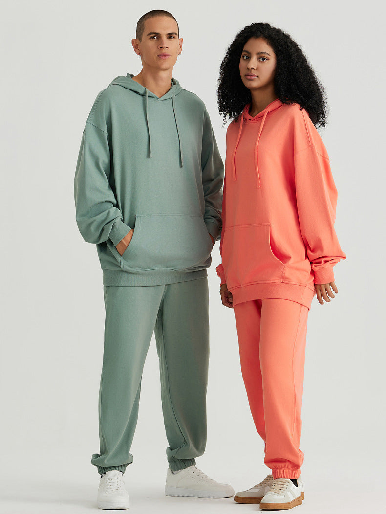 Mens Casual Oversized 100% Cotton Hoodie Set W1-W2-W3-K8