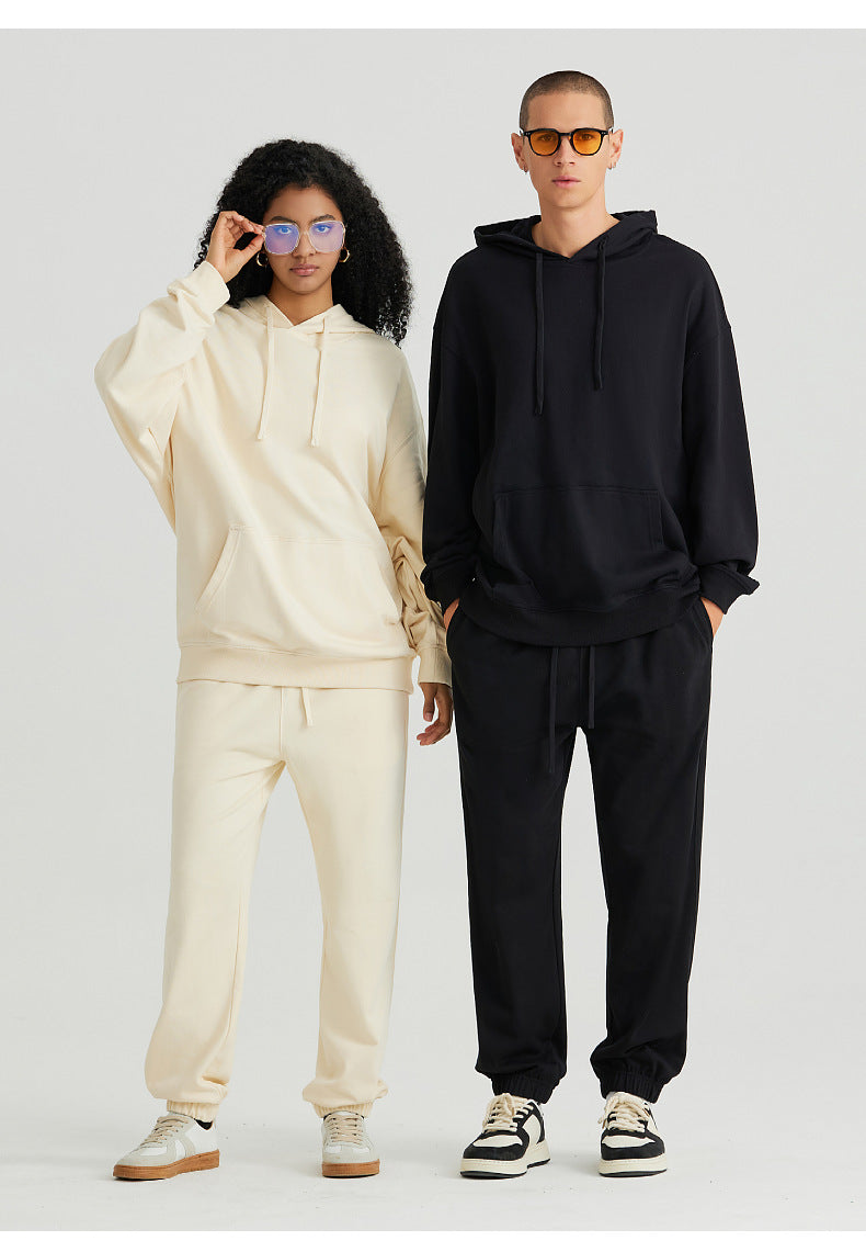 Mens Casual Oversized 100% Cotton Hoodie Set W1-W2-W3-K8