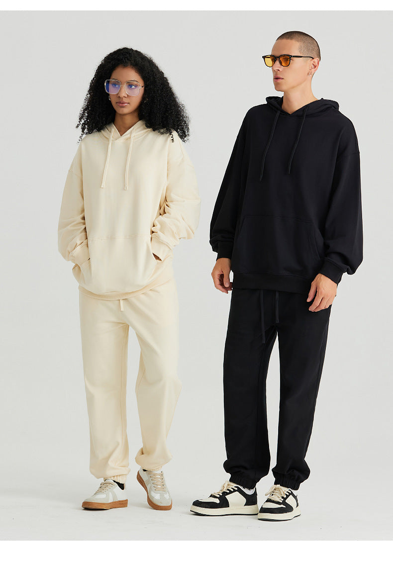 Mens Casual Oversized 100% Cotton Hoodie Set W1-W2-W3-K8