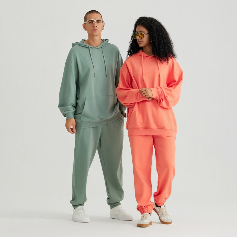 Mens Casual Oversized 100% Cotton Hoodie Set W1-W2-W3-K8