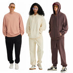 Mens Casual Oversized 100% Cotton Hoodie Set W1-W2-W3-K8