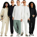 Mens Casual Oversized 100% Cotton Hoodie Set W1-W2-W3-K8