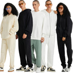 Mens Casual Oversized 100% Cotton Hoodie Set W1-W2-W3-K8