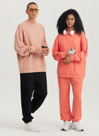 Mens Casual Oversized 100% Cotton Hoodie Set W1-W2-W3-K8