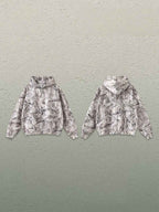 Mens Streetwear 68.5%Polyester 31.5%Cotton Hoodie Sweatpants Set W25518+W25519+K25 print logo 7