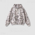 Mens Streetwear 68.5%Polyester 31.5%Cotton Hoodie Sweatpants Set W25518+W25519+K25 print logo 8