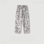 Mens Streetwear 68.5%Polyester 31.5%Cotton Hoodie Sweatpants Set W25518+W25519+K25