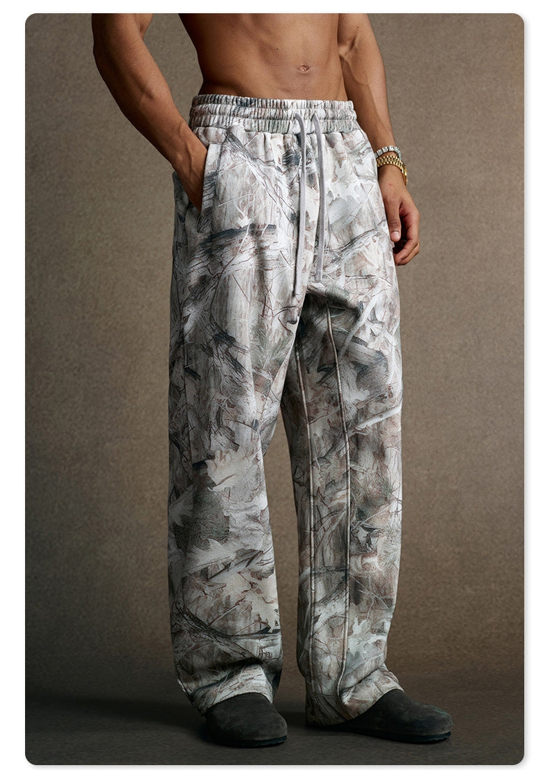 Mens Streetwear 68.5%Polyester 31.5%Cotton Hoodie Sweatpants Set W25518+W25519+K25