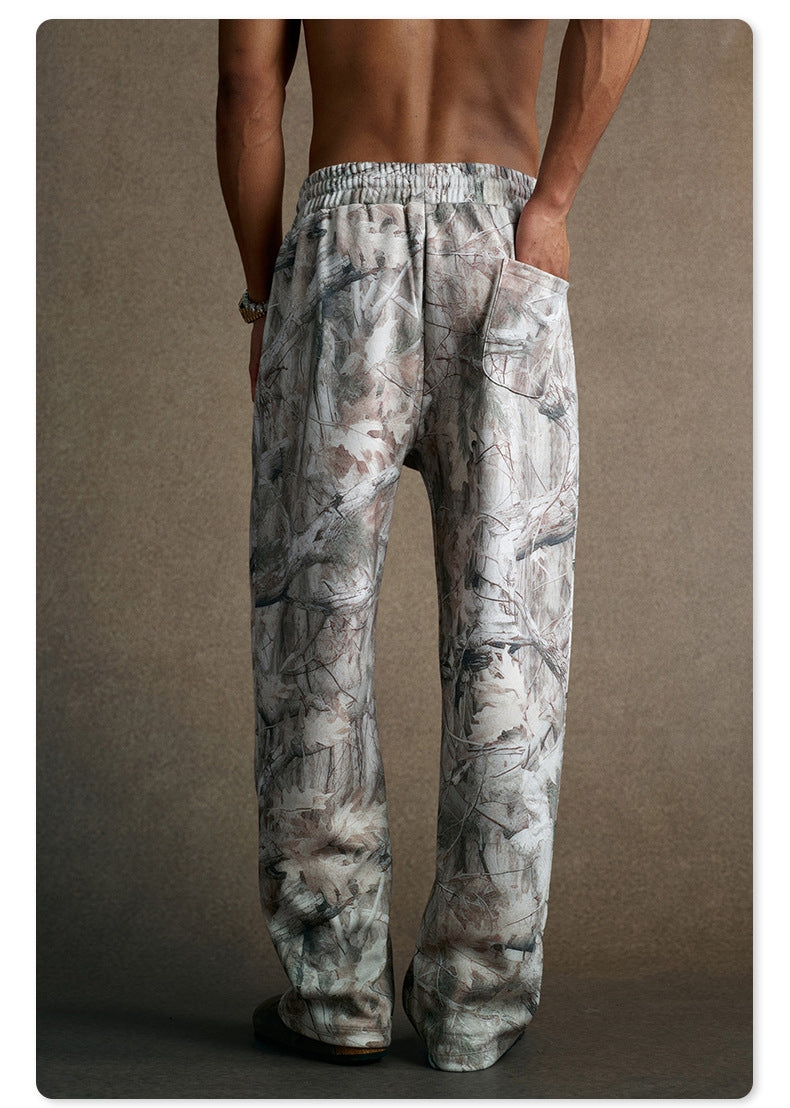 Mens Streetwear 68.5%Polyester 31.5%Cotton Hoodie Sweatpants Set W25518+W25519+K25
