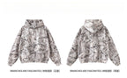 Mens Streetwear 68.5%Polyester 31.5%Cotton Hoodie Sweatpants Set W25518+W25519+K25