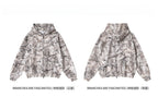 Mens Streetwear 68.5%Polyester 31.5%Cotton Hoodie Sweatpants Set W25518+W25519+K25