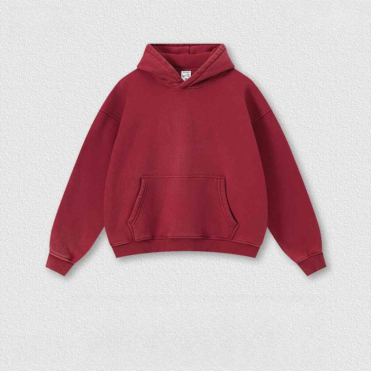 Mens Oversized 42%cotton 53%polyester 5%spandex hoodie Set W25805+W25806+K25807 - hoodie print logo 2