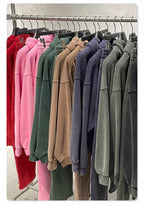 Mens Oversized 42%cotton 53%polyester 5%spandex hoodie Set W25805+W25806+K25807 Set print logo 10