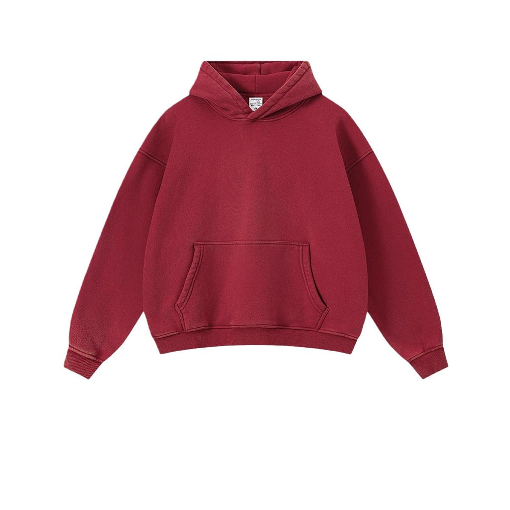 Mens Oversized 42%cotton 53%polyester 5%spandex hoodie Set W25805+W25806+K25807 - hoodie print logo 3