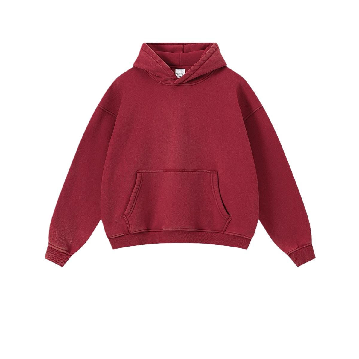 Mens Oversized 42%cotton 53%polyester 5%spandex hoodie Set W25805+W25806+K25807 - hoodie print logo 3