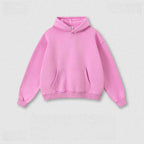 Mens Oversized 42%cotton 53%polyester 5%spandex hoodie Set W25805+W25806+K25807 - hoodie print logo 4