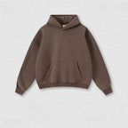 Mens Oversized 42%cotton 53%polyester 5%spandex hoodie Set W25805+W25806+K25807 - hoodie print logo 6