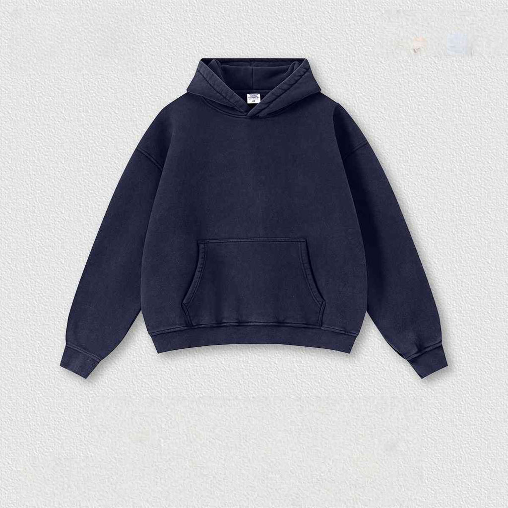 Mens Oversized 42%cotton 53%polyester 5%spandex hoodie Set W25805+W25806+K25807 - hoodie print logo 8