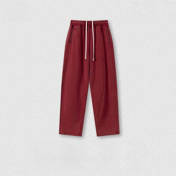 Mens Oversized 42%cotton 53%polyester 5%spandex hoodie Set W25805+W25806+K25807 - pants print logo 1