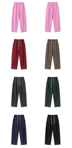 Mens Oversized 42%cotton 53%polyester 5%spandex hoodie Set W25805+W25806+K25807 - pants print logo 13