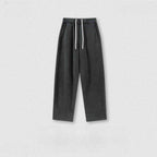 Mens Oversized 42%cotton 53%polyester 5%spandex hoodie Set W25805+W25806+K25807 - pants print logo 6