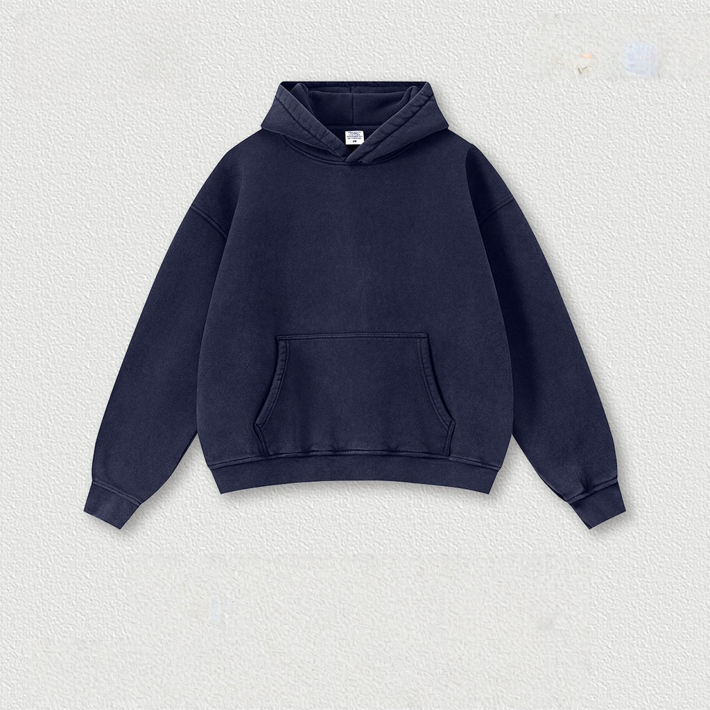 Mens Oversized 42%cotton 53%polyester 5%spandex hoodie Set W25805+W25806+K25807