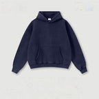 Mens Oversized 42%cotton 53%polyester 5%spandex hoodie Set W25805+W25806+K25807