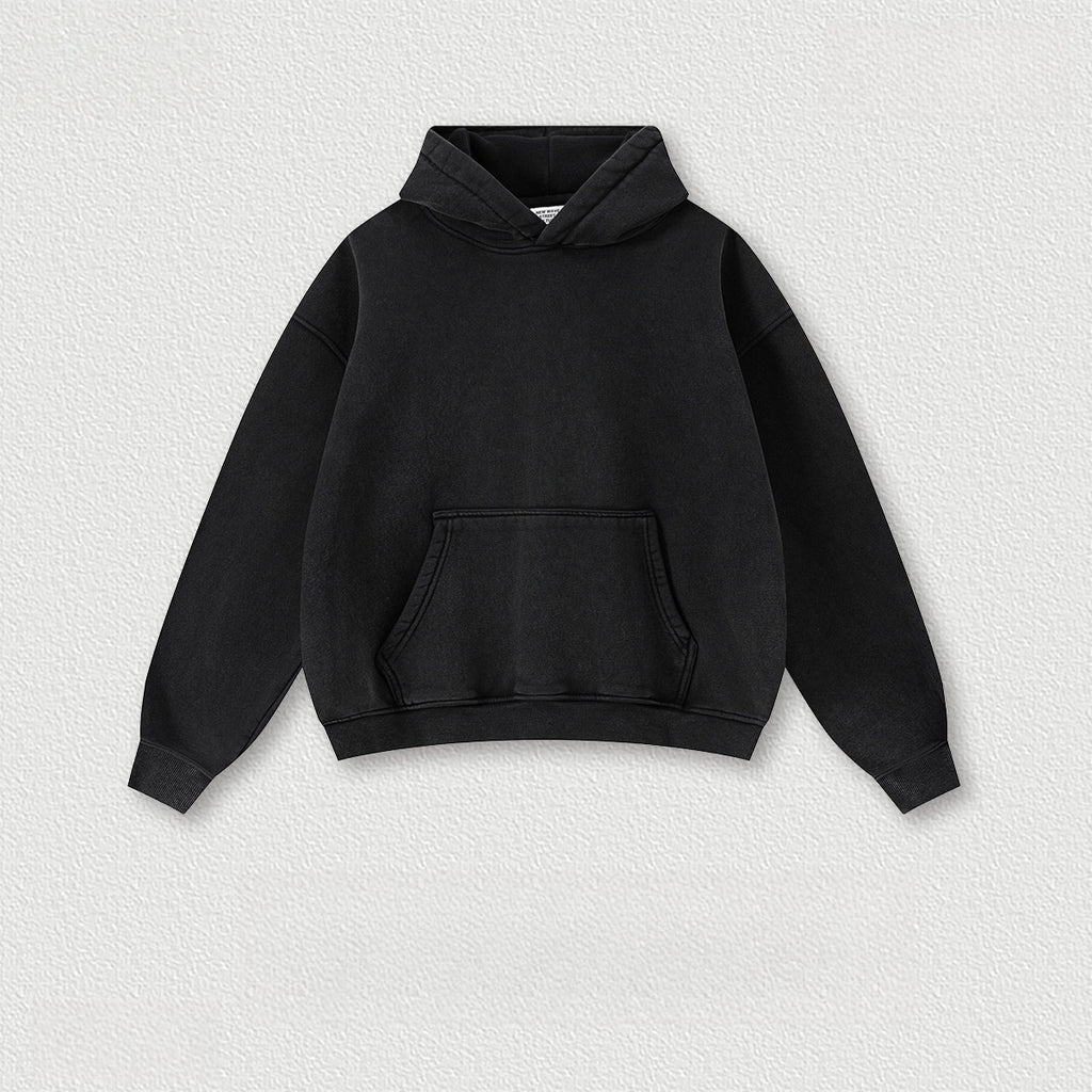 Mens Oversized 42%cotton 53%polyester 5%spandex hoodie Set W25805+W25806+K25807