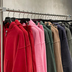 Mens Oversized 42%cotton 53%polyester 5%spandex hoodie Set W25805+W25806+K25807