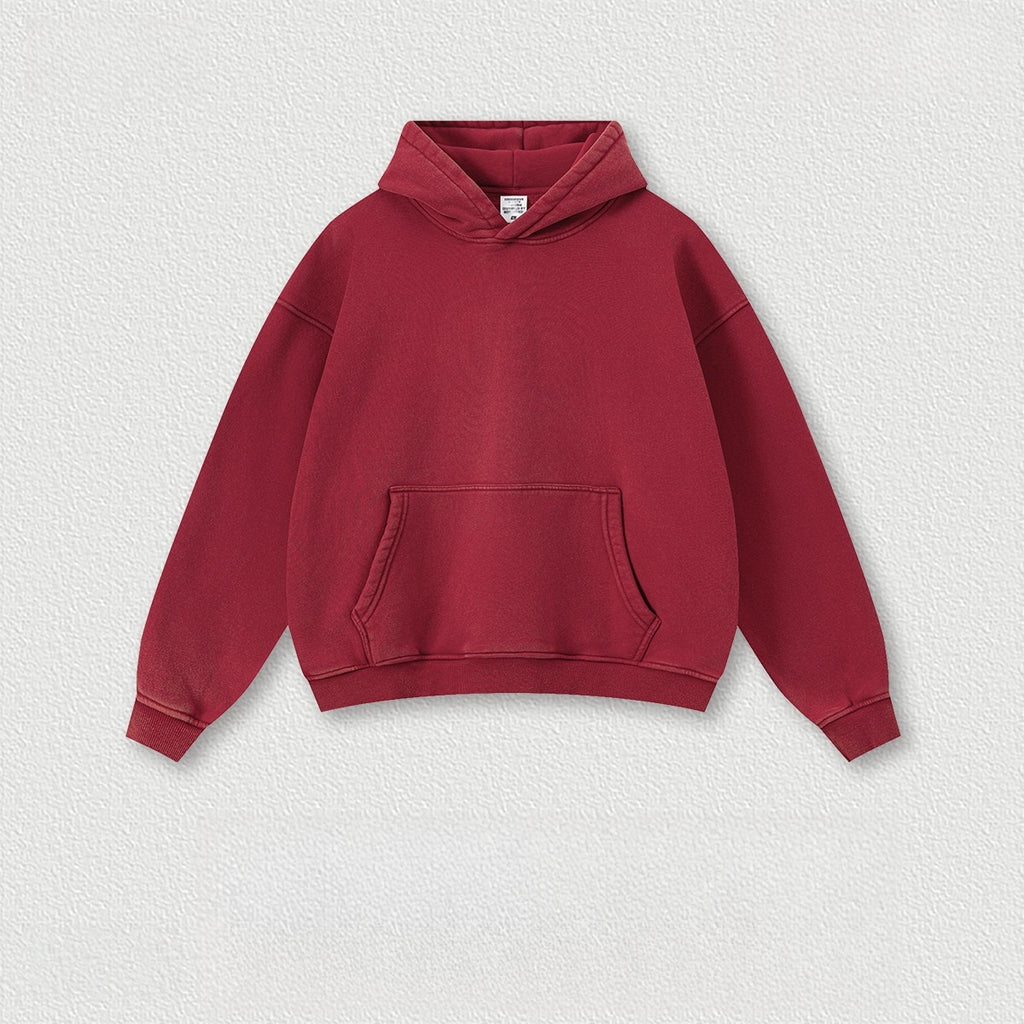 Mens Oversized 42%cotton 53%polyester 5%spandex hoodie Set W25805+W25806+K25807