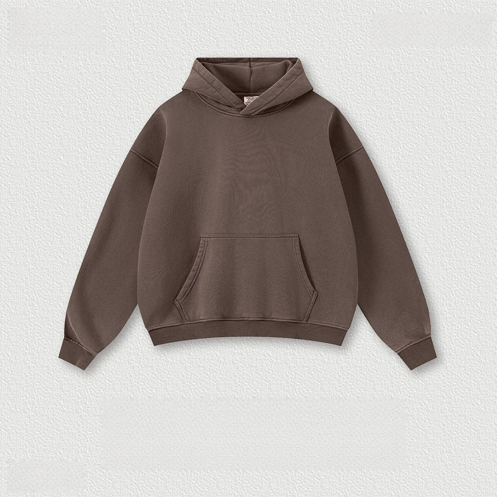 Mens Oversized 42%cotton 53%polyester 5%spandex hoodie Set W25805+W25806+K25807