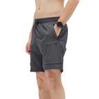 Men's Shorts Gym Running Casual Athletic W61142