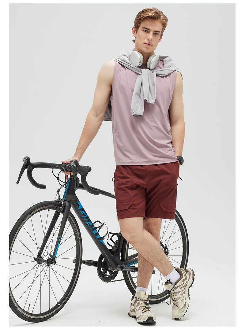 Men's Shorts Gym Running Casual Athletic W61142