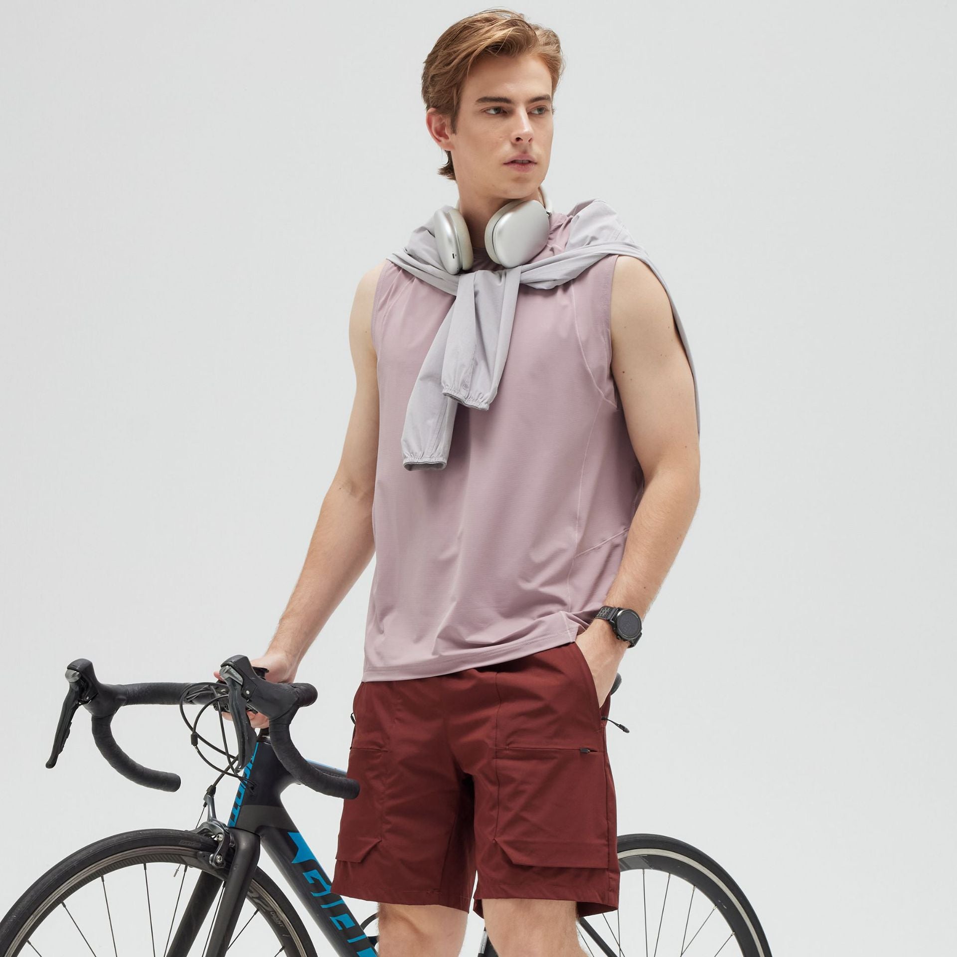 Men's Shorts Gym Running Casual Athletic W61142
