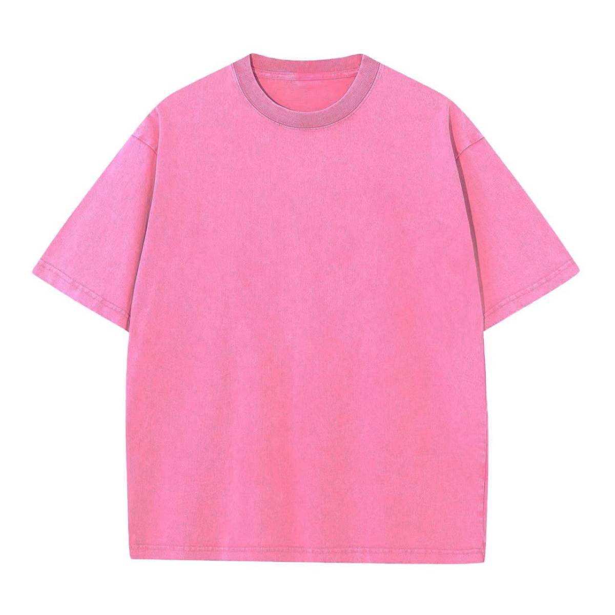 Mens Washed Vintage 100%cotton T Shirt WASH-T230 print logo 14