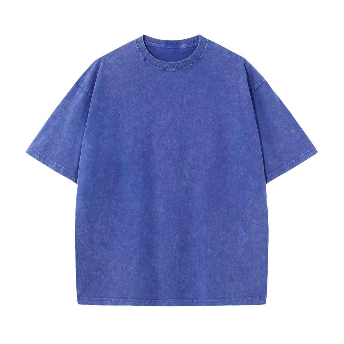 Mens Washed Vintage 100%cotton T Shirt WASH-T230 print logo 18