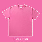 Mens Streetwear Washed 100%cotton T Shirt WASH-T300 print logo 5