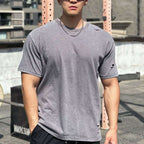 Mens Distressed Washed 100%cotton T Shirt WASH-TX102 print logo 5