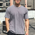 Mens Distressed Washed 100%cotton T Shirt WASH-TX102 print logo 8