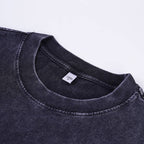 Mens Washed Streetwear 100%cotton Tank Top WASH-ZJWX230 print logo 10