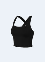 Womens Casual Yoga 80%Polyester 20%Spandex Tank Top WX001 print logo 11