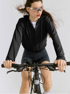 Womens Tennis Fitness 100%Polyester Jacket WY004 print logo 9