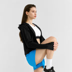 Womens Tennis Fitness 100%Polyester Jacket WY004 print logo 6