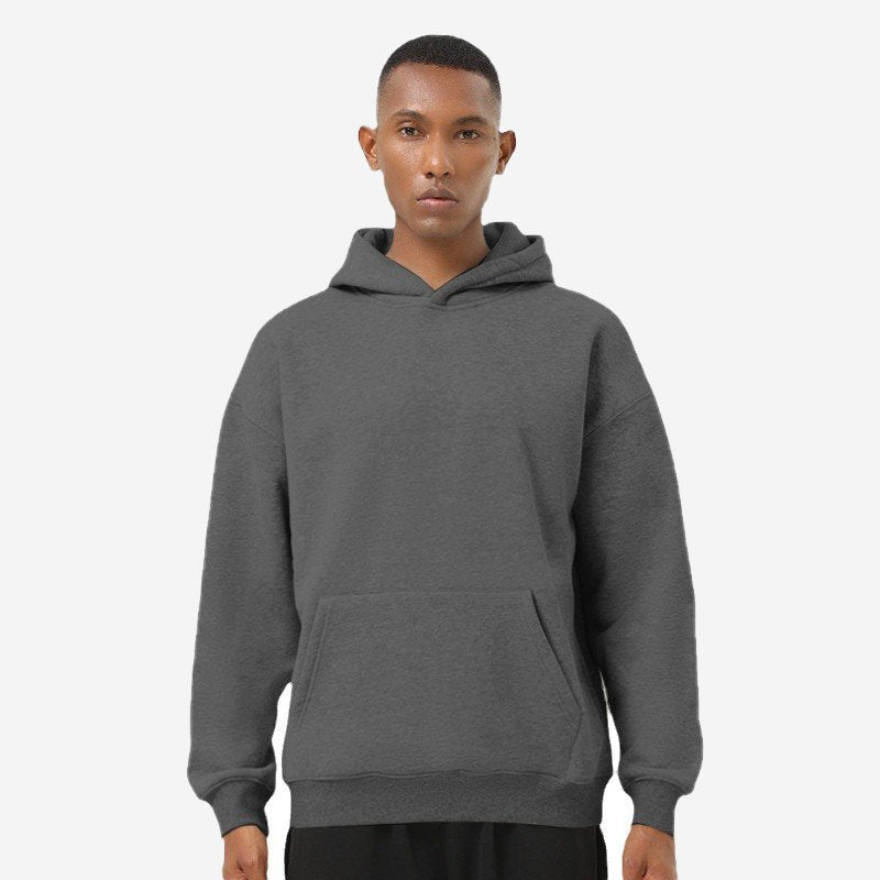 Mens Oversized Sports 65.2%cotton 34.8%polyester Hoodie WY093 print logo 1